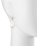 New Essentials Baroque Pearl Drop Earrings