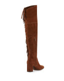 Jodi Fringe Suede Over-The-Knee Boot
