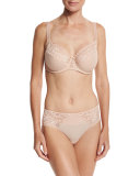 Hanae 3-Part Full-Cup Bra, Pink/Cream