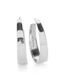 925 Senso&#153 Tapered Hoop Earrings