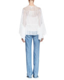 High-Rise Classic Jeans, Blue