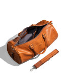Medium Leather Duffle Bag
