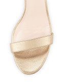 ronia naked wedge sandal, quartz