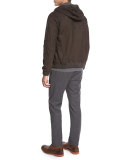 Featherweight Turtleneck Sweater, Heather Cinder