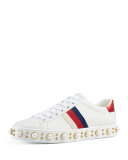 Flat New Ace Sneaker, White