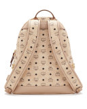 Stark Men's Side Stud Medium Backpack, Beige