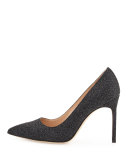BB Glitter 105mm Pump, Black