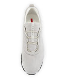 Suede Stretch-Vamp 35mm Sneaker