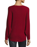Anissa Ribbed Cashmere Sweater