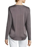 Go Zippy Redux Silky Blouse 