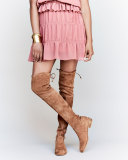 Lowland Suede Over-the-Knee Boot