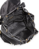 Nylon Robot Backpack, Black/Multi (Nero/Cromo)