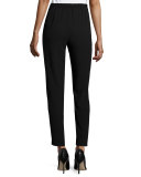Silk Georgette Crepe Pants 
