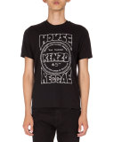 House Reggae Logo-Print T-Shirt, Black