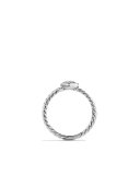 Cable Collectibles Heart Ring with Diamonds