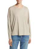 Relaxed Boat-Neck Sweater