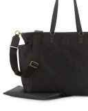 Scout Nylon Baby Tote Bag, Black