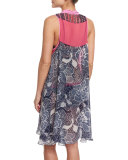 Lipari Printed Kimono Coverup