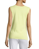 Scoop-Neck Tank, Daiquiri Green