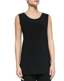 Knit Tunic/Tank, Black, Petite