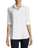 Joey Tailored Long-Sleeve Blouse 