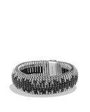 20mm Tempo Black Spinel Cuff Bracelet