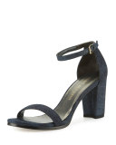 Nearlynude Denim City Sandal