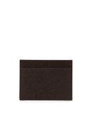 Logo Saffiano Card Case