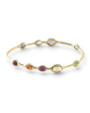 18k Rock Candy® 9-Station Bangle in Fall Rainbow