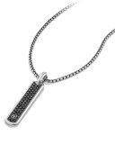 Ingot Pave Diamond Dog Tag