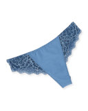 Caresse Tanga Thong, French Blue