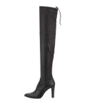 Highstreet Stretch Over-the-Knee Boot, Black