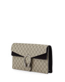 Dionysus GG Supreme Small Clutch Bag, Black