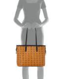 Shopper Project Visetos Reversible Tote Bag, Cognac