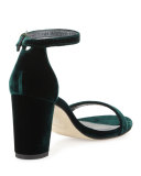 Nearlynude Velvet City Sandal