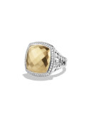 Albion Ring with Gold and Diamonds