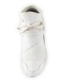Qasa High-Top Trainer Sneaker, White
