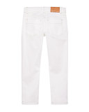Skinny Stretch Jeans, White, Size 6-12
