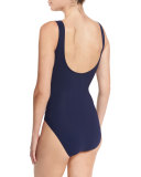 Fresco Duo V-Neck One-Piece Swimsuit