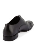 Remigio Cap-Toe Oxford, Black