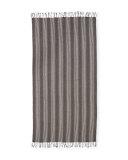 Blanket Striped Serape Scarf, Ash 