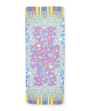 Dehli Multipattern Chiffon Scarf