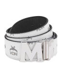 Visetos Reversible M-Buckle Monogram Belt