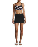 x kate spade new york side-slit high-rise performance skirt