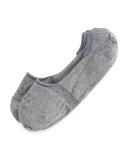 Skid-Proof Stretch Loafer Socks, Gray