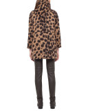 Spotted Stand-Collar Coat, Date