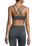 Plush Hour Tri-Panel Sports Bra