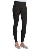 Stretch-Jersey Leggings, Petite