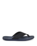 Nylon-Web Thong Sandal, Blue