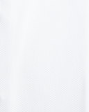 Textured Woven Tuxedo Shirt, White